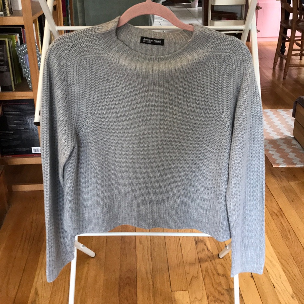 American Apparel Mock Neck Sweater